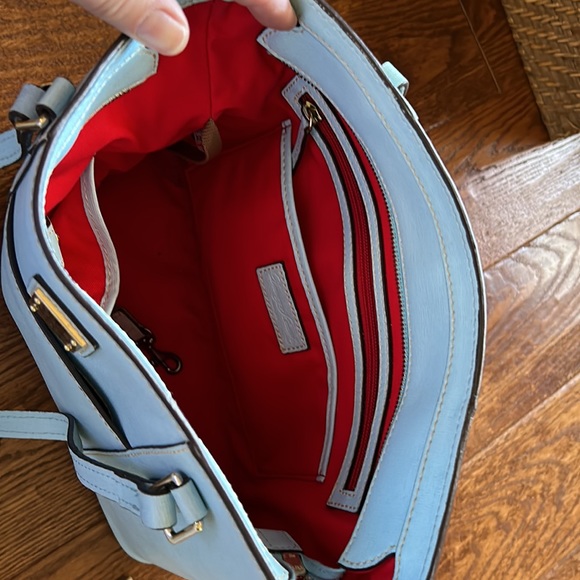 Dooney & Bourke Light Blue Tote Shopper - Picture 5 of 5